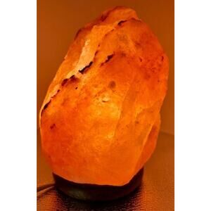 Himalayan Salt Rock Lamp 7 inch x 4 inch